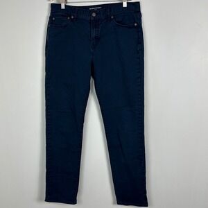 Banana Republic Navy Blue Travel Jeans Mens Size 34 Straight Leg From‎ 2023